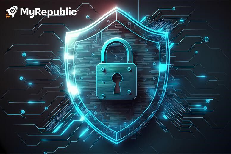 Illustration of a cybersecurity