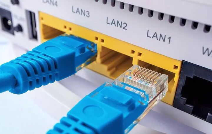 A wired connection to improve your latency for gaming
