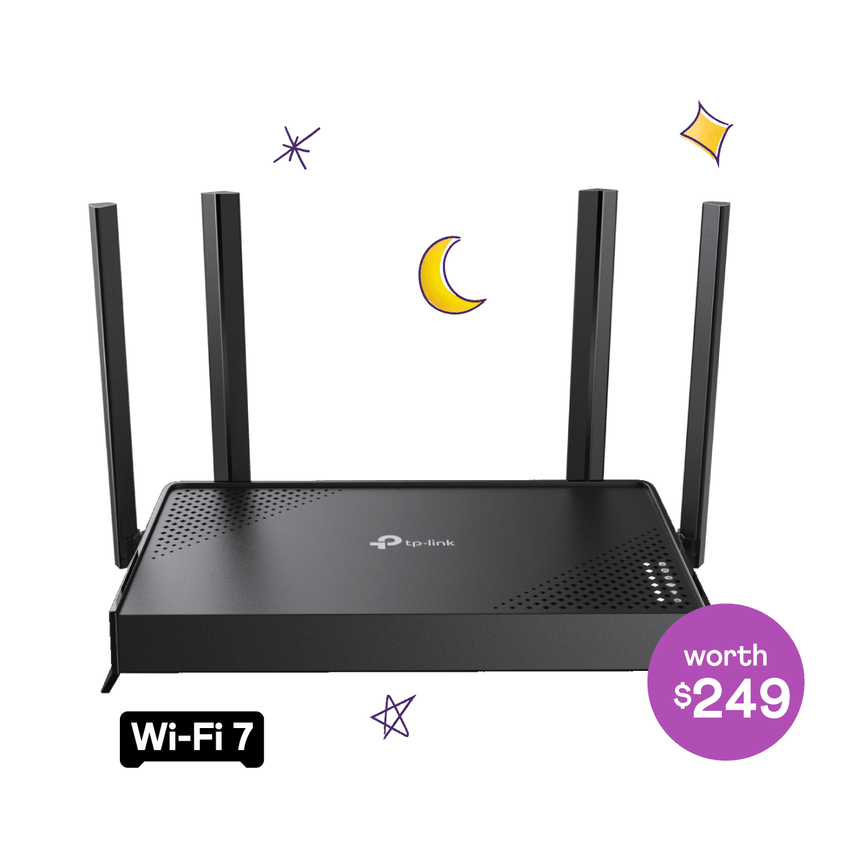 TP-Link Wi-Fi 7 Router + 10Gbps Broadband | MyRepublic